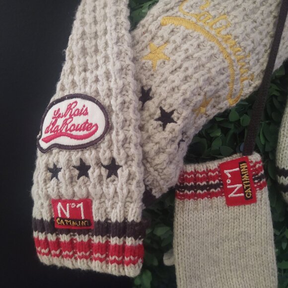 NWT Designed in FRANCE 🇨🇵 Hat/Mittens/Scarf: Child or Pet - Picture 3 of 7
